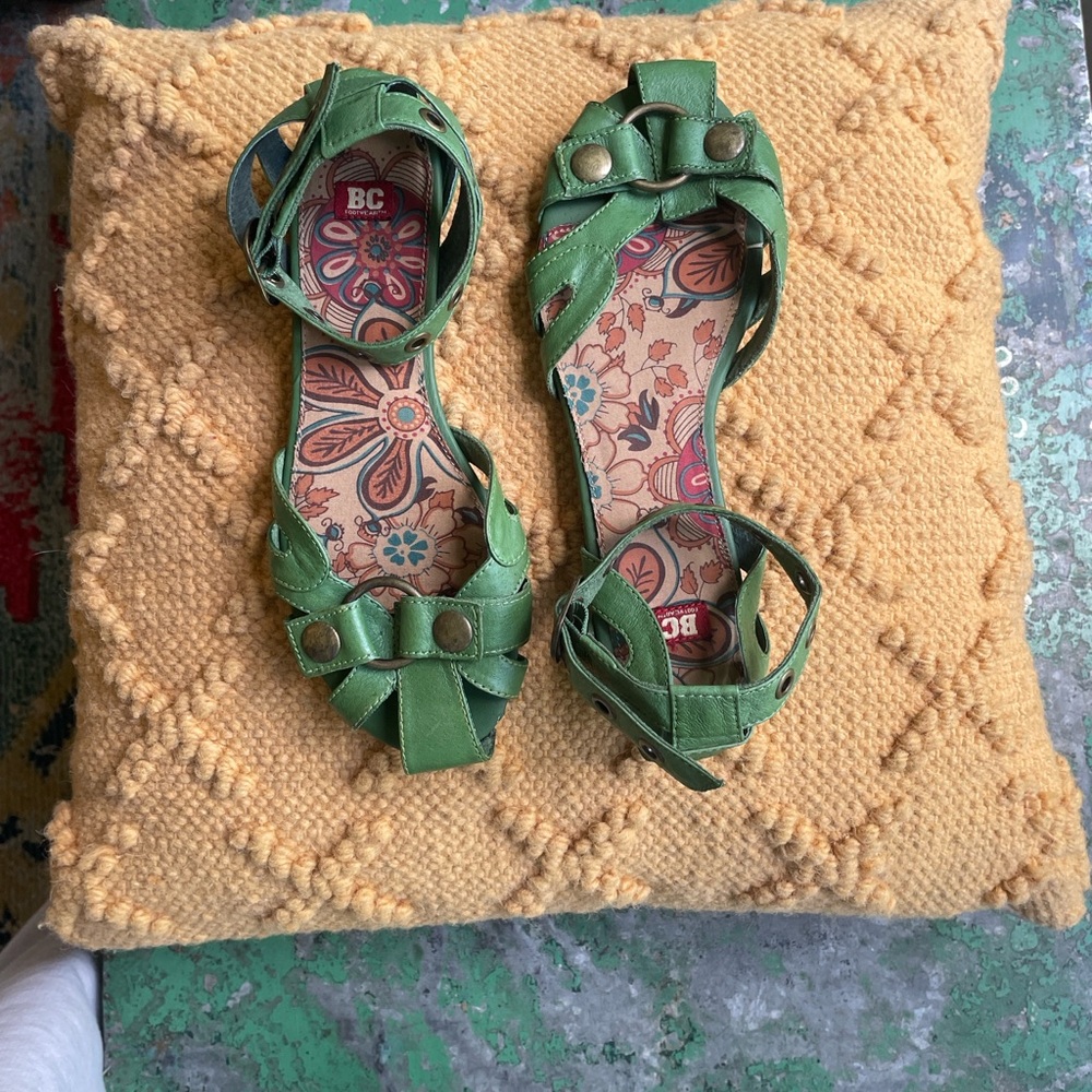 BC Footwear Eclipse Green Sandal